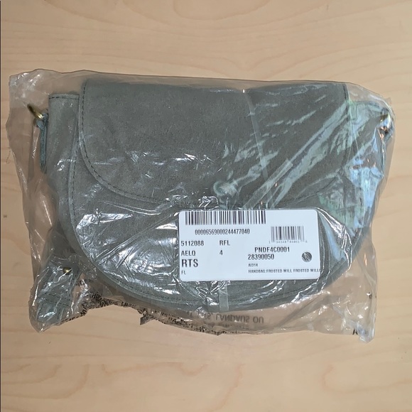 Madewell The Elsewhere Tie Saddlebag in Suede - Picture 8 of 9